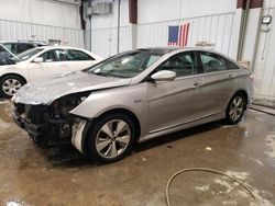 Hyundai salvage cars for sale: 2012 Hyundai Sonata Hybrid