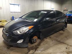 Salvage cars for sale at Franklin, WI auction: 2013 Hyundai Elantra GLS