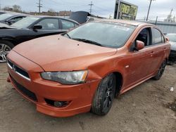 Mitsubishi Lancer salvage cars for sale: 2009 Mitsubishi Lancer GTS