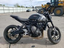 Salvage cars for sale from Copart Littleton, CO: 2022 Triumph 2022 Triumph Motorcycle Trident 660