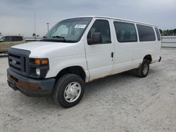 Salvage cars for sale at Lumberton, NC auction: 2013 Ford Econoline E350 Super Duty Van