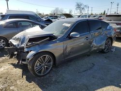 Salvage cars for sale at Los Angeles, CA auction: 2014 Infiniti Q50 Base