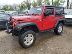 Salvage cars for sale at Bridgeton, MO auction: 2011 Jeep Wrangler Sport