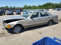 Salvage cars for sale at Florence, MS auction: 1989 Mercedes-Benz 300 SE
