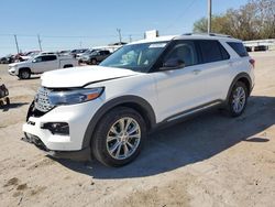 Salvage cars for sale at Oklahoma City, OK auction: 2020 Ford Explorer Limited