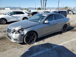 Salvage cars for sale from Copart Van Nuys, CA: 2012 Mercedes-Benz E 350 4matic