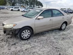 Salvage cars for sale at Loganville, GA auction: 2005 Toyota Camry LE