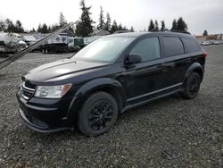 Salvage cars for sale at Graham, WA auction: 2014 Dodge Journey SE