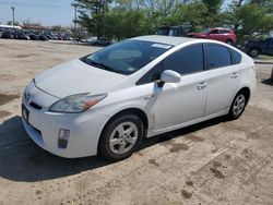 Salvage cars for sale from Copart Lexington, KY: 2010 Toyota Prius