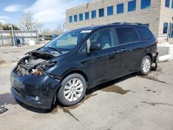 Salvage cars for sale at Littleton, CO auction: 2015 Toyota Sienna XLE