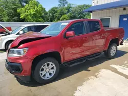 Salvage cars for sale from Copart Savannah, GA: 2021 Chevrolet Colorado LT