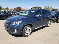 Salvage cars for sale at Woodburn, OR auction: 2014 KIA Sorento EX