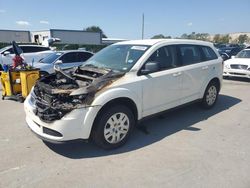 Salvage cars for sale from Copart Orlando, FL: 2014 Dodge Journey SE