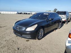Salvage cars for sale at Vallejo, CA auction: 2008 Infiniti G35
