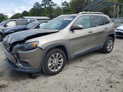 Salvage cars for sale from Copart Savannah, GA: 2019 Jeep Cherokee Latitude Plus