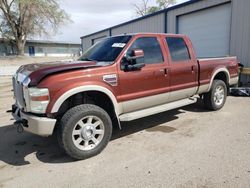 Salvage cars for sale from Copart Albuquerque, NM: 2008 Ford F350 SRW Super Duty