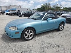 Salvage cars for sale from Copart Opa Locka, FL: 2001 Mazda MX-5 Miata Base
