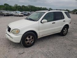 Mercedes-Benz salvage cars for sale: 2002 Mercedes-Benz ML 320