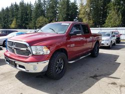 Vehiculos salvage en venta de Copart Arlington, WA: 2014 Dodge RAM 1500 SLT