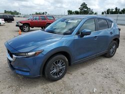 Salvage cars for sale at Houston, TX auction: 2021 Mazda CX-5 Touring