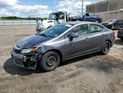 Honda salvage cars for sale: 2012 Honda Civic LX