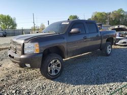 Chevrolet Silverado k1500 lt salvage cars for sale: 2011 Chevrolet Silverado K1500 LT