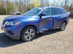 Salvage cars for sale from Copart Ontario Auction, ON: 2017 Nissan Pathfinder S