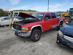 Dodge salvage cars for sale: 2004 Dodge Dakota Quad SLT