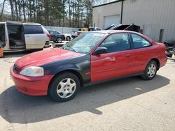 Honda Civic salvage cars for sale: 1999 Honda Civic EX