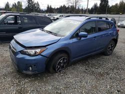 Salvage cars for sale at Graham, WA auction: 2018 Subaru Crosstrek Premium