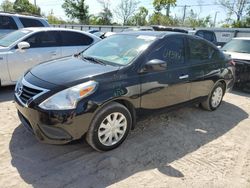 Salvage cars for sale at Riverview, FL auction: 2016 Nissan Versa S
