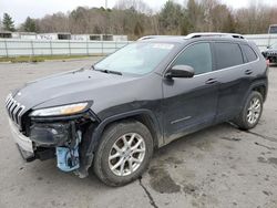 Salvage cars for sale from Copart Assonet, MA: 2015 Jeep Cherokee Latitude