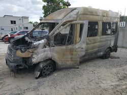 Salvage cars for sale at Opa Locka, FL auction: 2015 Ford Transit T-350