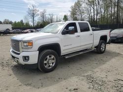 Salvage cars for sale from Copart Waldorf, MD: 2015 GMC Sierra K3500 Denali