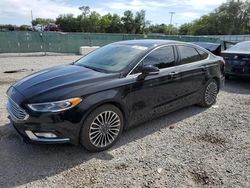 Ford Fusion salvage cars for sale: 2017 Ford Fusion SE