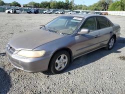 Honda Accord ex salvage cars for sale: 2000 Honda Accord EX