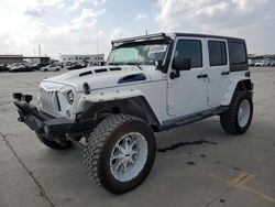 Jeep Wrangler salvage cars for sale: 2018 Jeep Wrangler Unlimited Sport