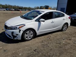 Vehiculos salvage en venta de Copart Windsor, NJ: 2017 KIA Forte LX