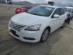 Salvage cars for sale from Copart North Las Vegas, NV: 2013 Nissan Sentra S