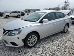 Salvage cars for sale from Copart Wayland, MI: 2019 Nissan Sentra S