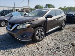 Salvage cars for sale at Montgomery, AL auction: 2015 Nissan Murano S