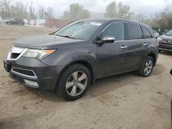 Acura salvage cars for sale: 2010 Acura MDX Technology