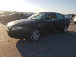 Salvage cars for sale at Grand Prairie, TX auction: 2007 Audi A4 2.0T Quattro