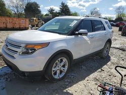 Carros salvage a la venta en subasta: 2015 Ford Explorer Limited