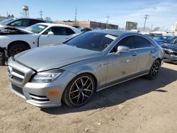 Salvage cars for sale at Chicago Heights, IL auction: 2012 Mercedes-Benz CLS 550 4matic