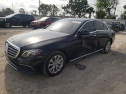 Salvage cars for sale at Riverview, FL auction: 2017 Mercedes-Benz E 300 4matic