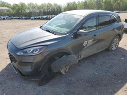 Salvage cars for sale from Copart Charles City, VA: 2020 Ford Escape SE