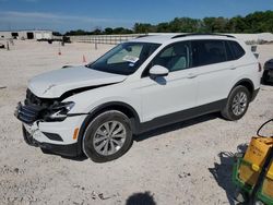 Salvage cars for sale at New Braunfels, TX auction: 2020 Volkswagen Tiguan S