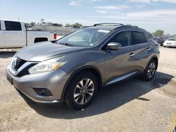 Salvage cars for sale at Kansas City, KS auction: 2016 Nissan Murano S