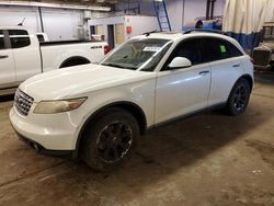 Salvage cars for sale from Copart Wheeling, IL: 2005 Infiniti FX35